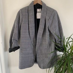 Plaid Blazer